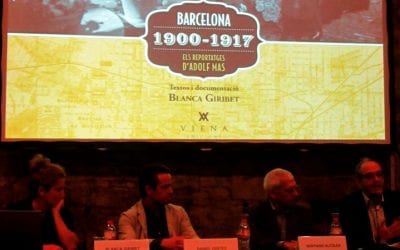 Presentació del llibre “Barcelona 1900-1917. Reportatges d’Adolf Mas”, el 10/11/2014 al MUHBA