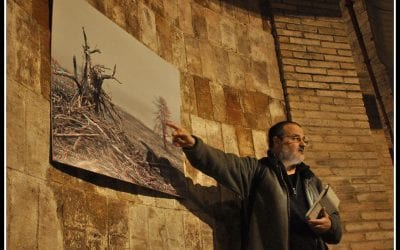 Visita guiada a l’exposició Paisatges de l’ànima de Miquel Planchart. 21/02/2015 Celler de Rubí