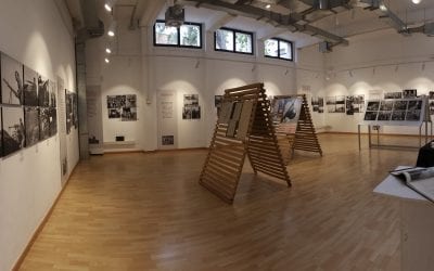 Inauguració exposició Els primers trets de Francesc Boix. Cotxeres de Sants. 08/05/2018