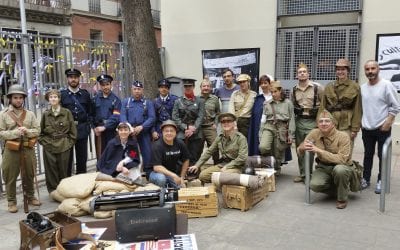 Recreació històrica: Escenaris de la Guerra Civil espanyola y ruta Obrerisme Guerra Civil. 12/05/2018