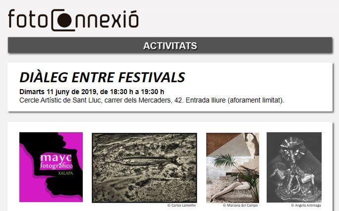 Xerrada: Diàleg entre festivals