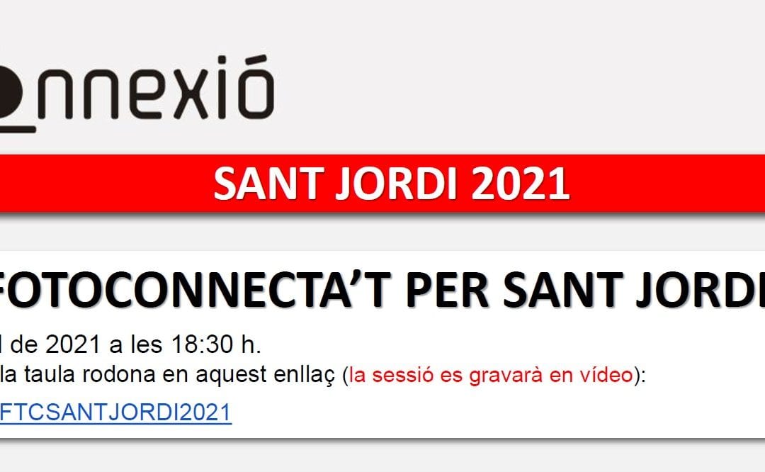 Fotoconnecta’t per Sant Jordi