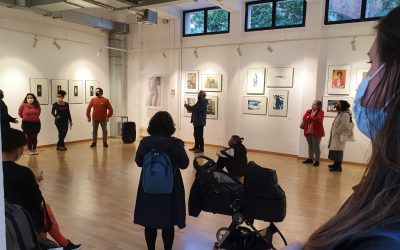 Inauguració de l’exposició 11 Fotoconnectades a les cotxeres de Sants